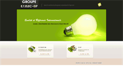 Desktop Screenshot of etelec-eip.com